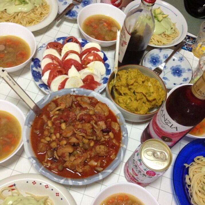 鶏肉のトマト煮☆美容効果ばっちり